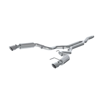 compare product MBRP 15-19 Ford Mustang EcoBoost 2.3L Alum 3in Cat Back Dual Split Rear Exit (Race Version)