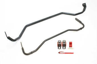 compare product BMR 08-09 Pontiac G8 Front & Rear Sway Bar Kit w/ Bushings - Black Hammertone