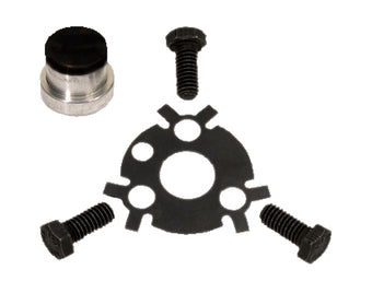 compare product Moroso Chevrolet Small Block/90 Degree V6 (w/Early Ribbed Style Timing Cover) Cam Stop Button Kit