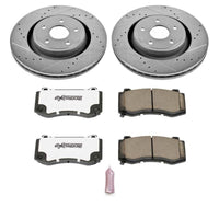 Power Stop 06 - 10 Jeep Grand Cherokee Front Z26 Street Warrior Brake Kit - My Store
