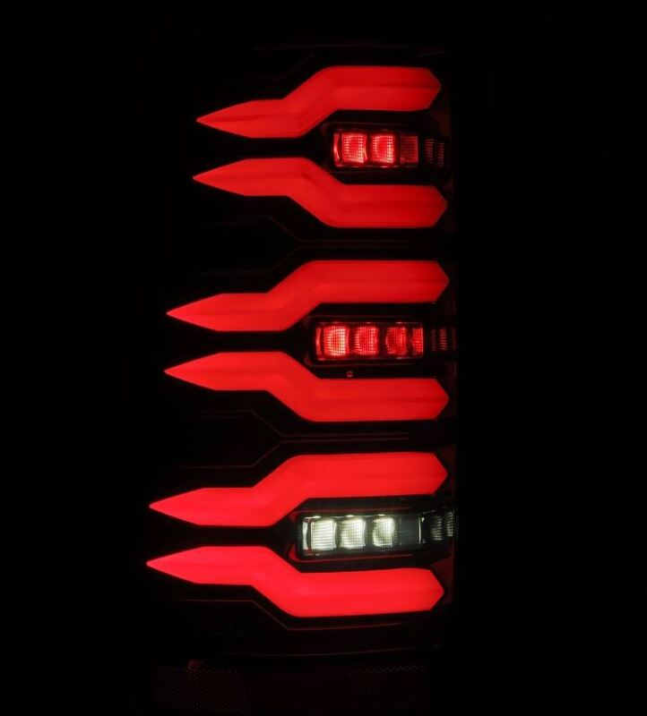 AlphaRex 99 - 06 Chevrolet Silverado/99 - 06 GMC Sierra LUXX - Series LED Tail Lights - Black - My Store