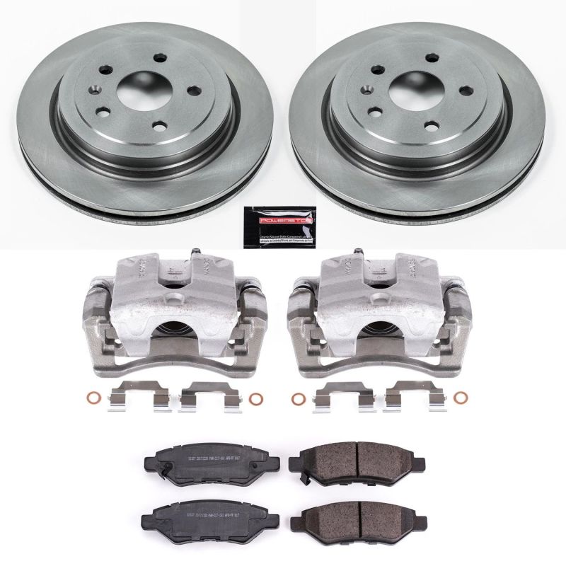Power Stop 08 - 09 Cadillac CTS Rear Autospecialty Brake Kit w/Calipers - My Store