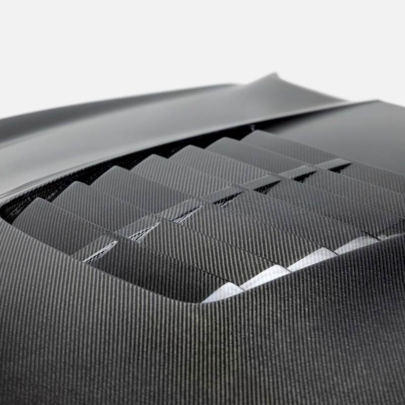 Anderson Composites 15 - 20 Ford Mustang Shelby GT350/GT350R Type GT5 Double Sided Carbon Fiber Hood - My Store