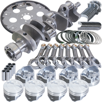 compare product Eagle Chevy LT1350 1Pc 3.750in Crank 5.700in I-Beam 4.040in Pistons 168 Tooth FP Balanced Assembly
