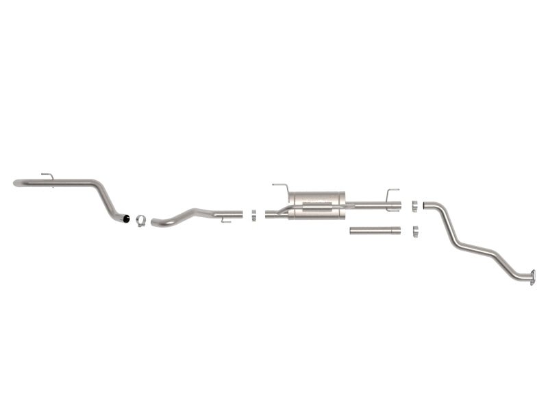 aFe 24 - 25 Toyota Tacoma L4 - 2.4L (t) Vulcan Series 2.5in 304 Stainless Steel Cat - Back - My Store