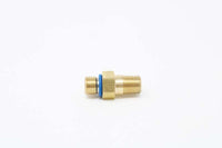 Aeromotive 14 - 25 Chevy V8 Fuel Rail Pressure Sensor Adapter M10x1.0 Male to 1/8 - MNPT Male - Brass - My Store