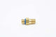 Aeromotive 14 - 25 Chevy V8 Fuel Rail Pressure Sensor Adapter M10x1.0 Male to 1/8 - MNPT Male - Brass - My Store