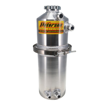 compare product Peterson Fluid Systems Oil Tank 2.0 Tank Single Scavenge Inlet -12AN Male Fittings
