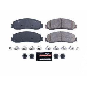 compare product Power Stop 2012 Ford F-250 Super Duty Front Z23 Evolution Sport Brake Pads w/Hardware