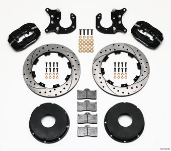 compare product Wilwood Forged Dynalite P/S Rear Kit Drilled Rotor Big Ford 2.36in Offset Currie Blank