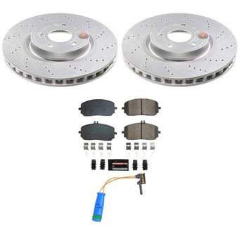 compare product Power Stop 19-22 Mercedes-Benz A220 Front Z23 Coated Brake Kit
