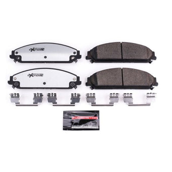 compare product Power Stop 13-14 Chrysler 200 Front Z26 Extreme Street Brake Pads w/Hardware