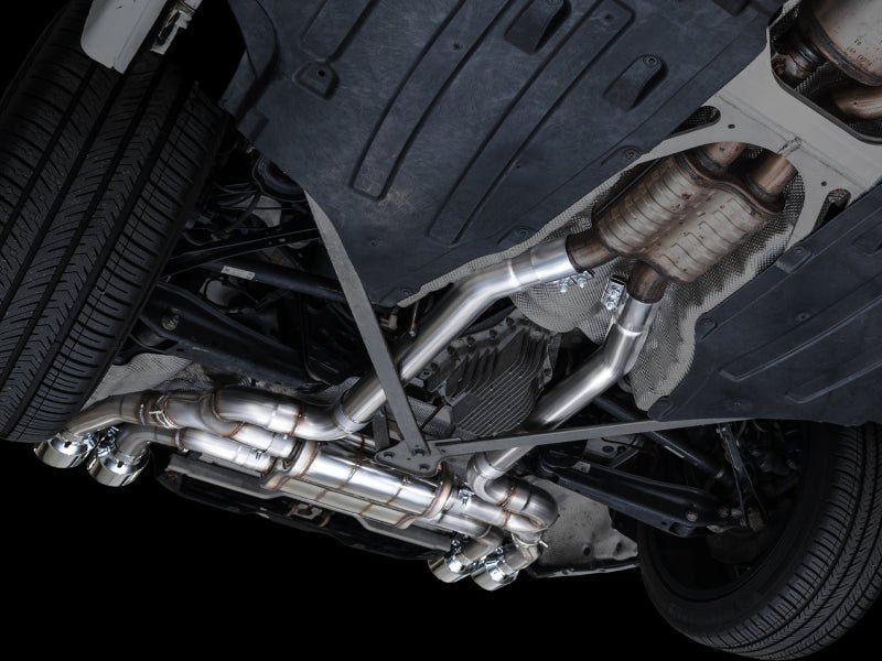 AWE Tuning 20 - 25 BMW X3 M/M Comp (F97) AWD SwitchPath Axle - Back Exhaust - Chrome Silver Tips - My Store
