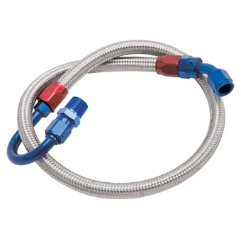 compare product Edelbrock Fuel Line Braided Stainless for SBF ( Use w/ 8134 )