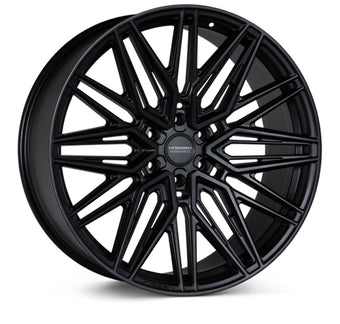 compare product Vossen HF6-5 - 22X9.5 - 6X135 - ET30 - Deep - 87.1 - Satin Black