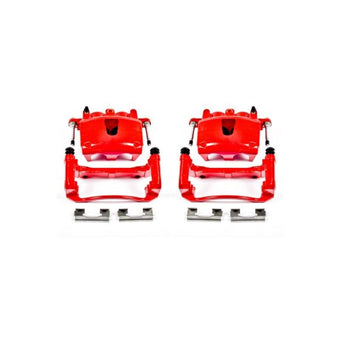 compare product Power Stop 06-10 Jeep Commander Front Red Calipers w/Brackets - Pair