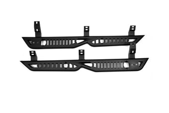 compare product DV8 2025+ Toyota 4Runner OE Plus Side Steps - Micro-Texture Black