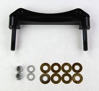 compare product Wilwood Caliper Bracket Kit Front/Rear 2005+ Ford Mustang AERO6 Radial Mount