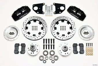 compare product Wilwood Dynapro 6 Front Hub Kit 12.19in Drilled 62-72 CDP B & E Body-Drum
