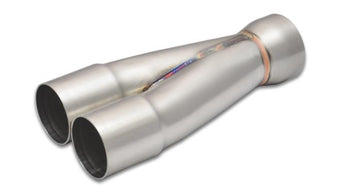 compare product Vibrant 2-1 SS Merge Collectors (1-7/8in Inlet Slipover ID 2-1/4in Outlet OD) - Sold Individually