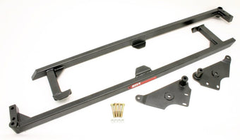 compare product BMR 04-06 GTO Weld-On Boxed Subframe Connectors - Black Hammertone
