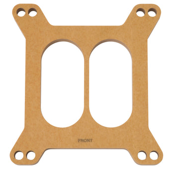 compare product Edelbrock Spacer Carburetor 1/2In Wood Fiber Laminate Divided