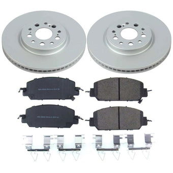 compare product Power Stop 17-19 Honda Clarity Front Z17 Evolution Geomet Coated Brake Kit
