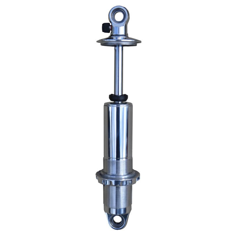 Ridetech Polished HQ Coilover Shock Single Adjustable 6.3in Stroke / 2in Stud Mount - Single - My Store