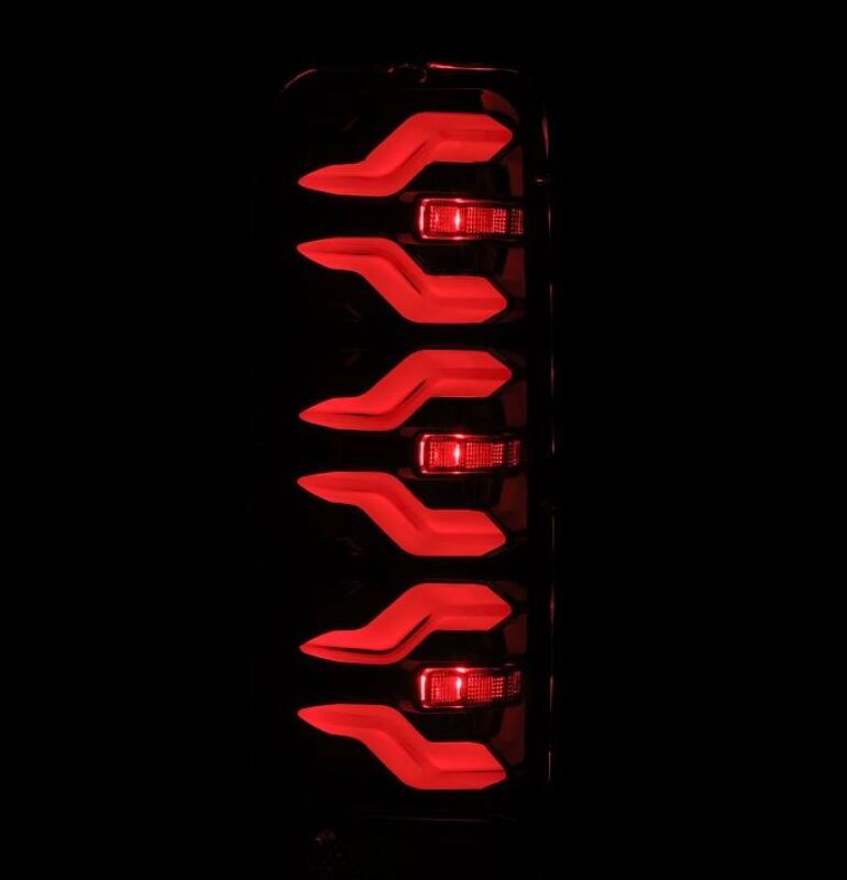 AlphaRex 87 - 96 Ford Bronco/F - 150 Luxx - Series LED Tail Lights - Alpha - Black - My Store