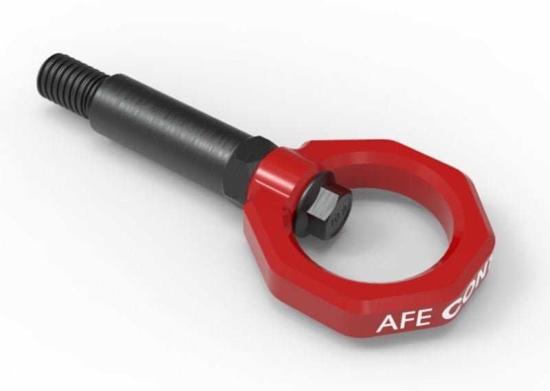 aFe Control Front Tow Hook Red BMW F - Chassis 2/3/4/M - My Store