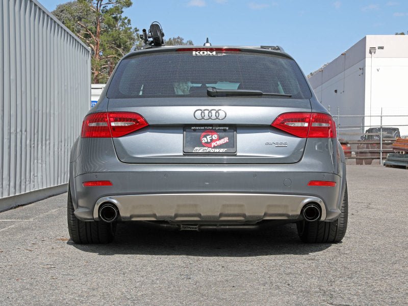 aFe MACH Force - Xp 13 - 16 Audi Allroad L4 SS Axle - Back Exhaust w/ Carbon Tips - My Store