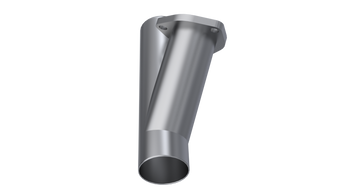 compare product QTP 2.5in Weld-On QTEC Exhaust Cutout Y-Pipe
