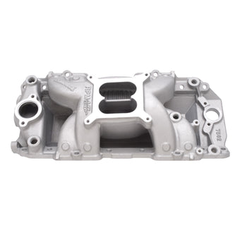 compare product Edelbrock B/B Chev Rect Port RPM Air-Gap Manifold