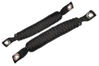 compare product Fishbone Offroad 07-18 Wrangler JK A Pillar Sound Bar Black Paracord Grab Handles