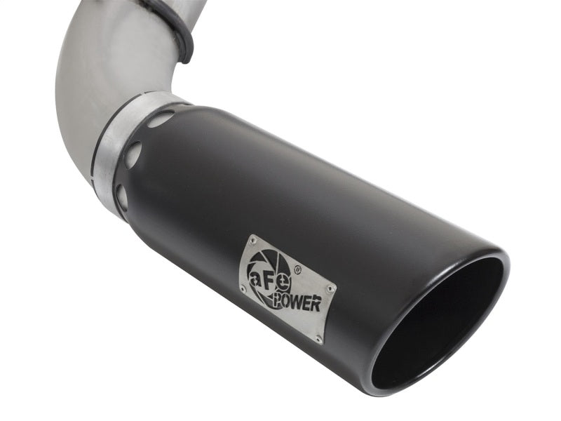 aFe Atlas Exhaust 5in DPF - Back Al Steel 2016 Nissan Titan XD V8 - 5.0L Black Tip - My Store