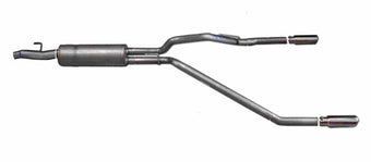 compare product Gibson 11-13 Ford F-150 King Ranch 5.0L 3in/2.5in Cat-Back Dual Split Exhaust - Stainless