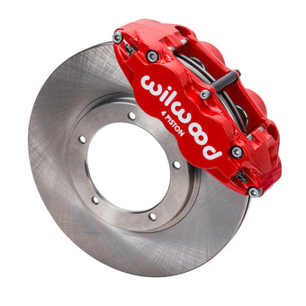 compare product Wilwood 69-83 Porsche 911 Front Superlite Brake Kit 3.5in MT Plain Face - Red