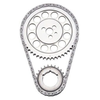 compare product Edelbrock Timing Chain Performer Link B and Rb Chrysler Three-Bolt Cam Gear