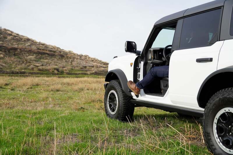 DV8 Offroad 2021+ Ford Bronco Foot Peg Pair - Black - My Store