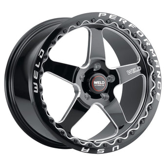 compare product Weld S904 17x10 Ventura Beadlock 5x114.3 ET00 BS5.50 Gloss BLK MIL DIA 78.1