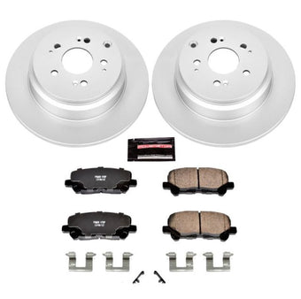 compare product Power Stop 12-15 Honda Pilot Rear Z17 Evolution Geomet Coated Brake Kit