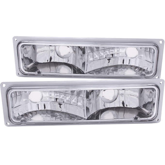 compare product ANZO 1988-1998 Chevrolet C1500 Euro Parking Lights Chrome