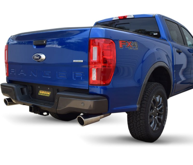 Gibson 19 - 22 Ford Ranger Lariat 2.3L 2.5in Cat - Back Dual Sport Exhaust - Stainless - My Store