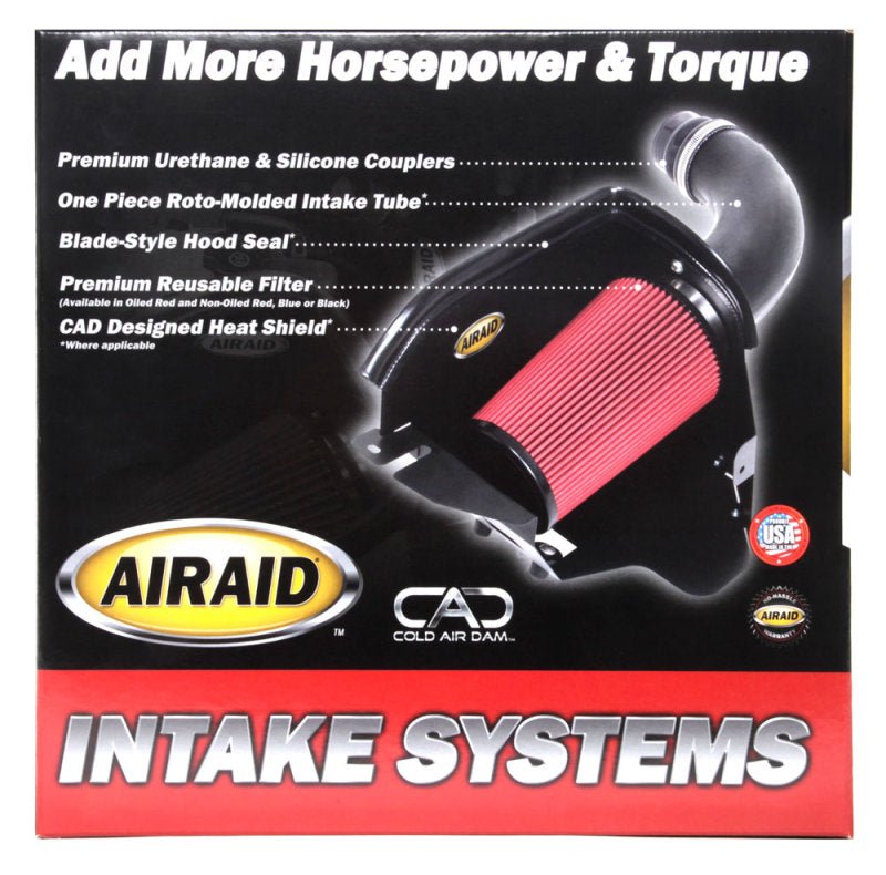 Airaid 2010 Ford Mustang 4.0L MXP Intake System w/ Tube (Oiled / Red Media) - My Store