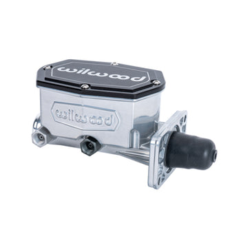compare product Wilwood Compact Tandem Master Cylinder w/ Mopar 4 Bolt Flange 1-1/8in Bore - Chrome