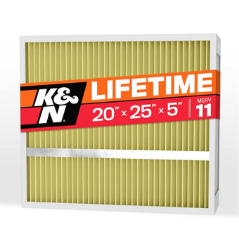 compare product K&N HVAC Filter 20 X 25 X 5 Merv 11