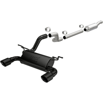 compare product MagnaFlow Cat-Back 2018 Jeep Wrangler 2.0L Dual Black Coated 4in Tips