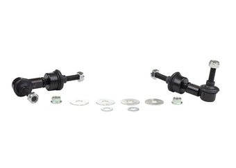 compare product Whiteline 5/05+ Ford Focus / 04+ Mazda 3 BK Rear Swaybar Link Kit H/Duty Adj Steel Ball
