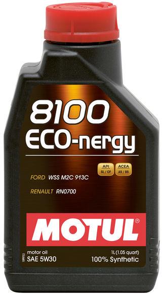 Motul 5L Synthetic Engine Oil 8100 5W30 ECO - NERGY - Ford 913C - My Store