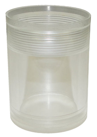 compare product Moroso Air/Oil Separator Replacement Drain Cap - Small Body - Clear Bottom